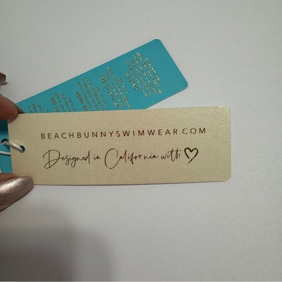 Beach Bunny Gillian High Waist Bikini Bottom XS Black NWT - Picture 6 of 8